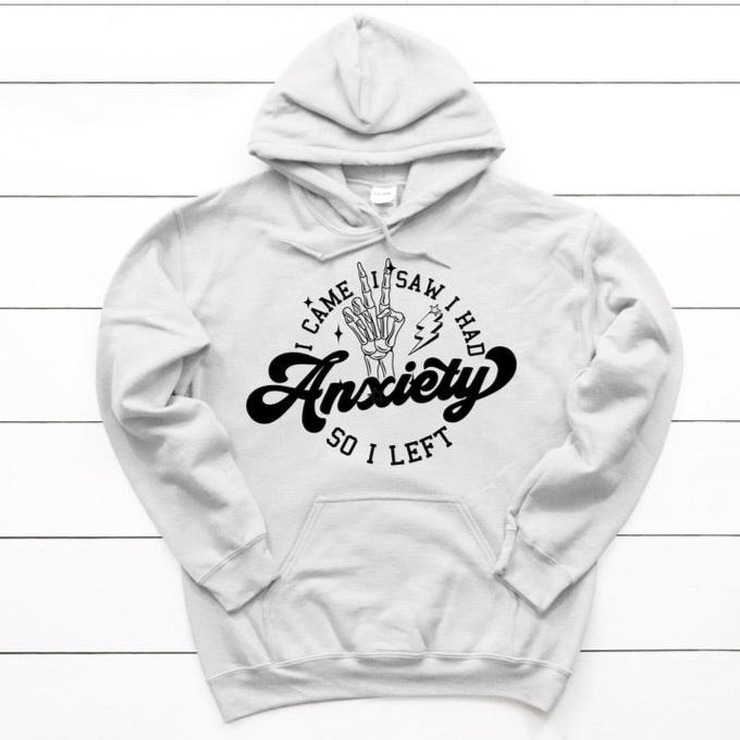 I came, I saw, I had Anxiety Hoodie