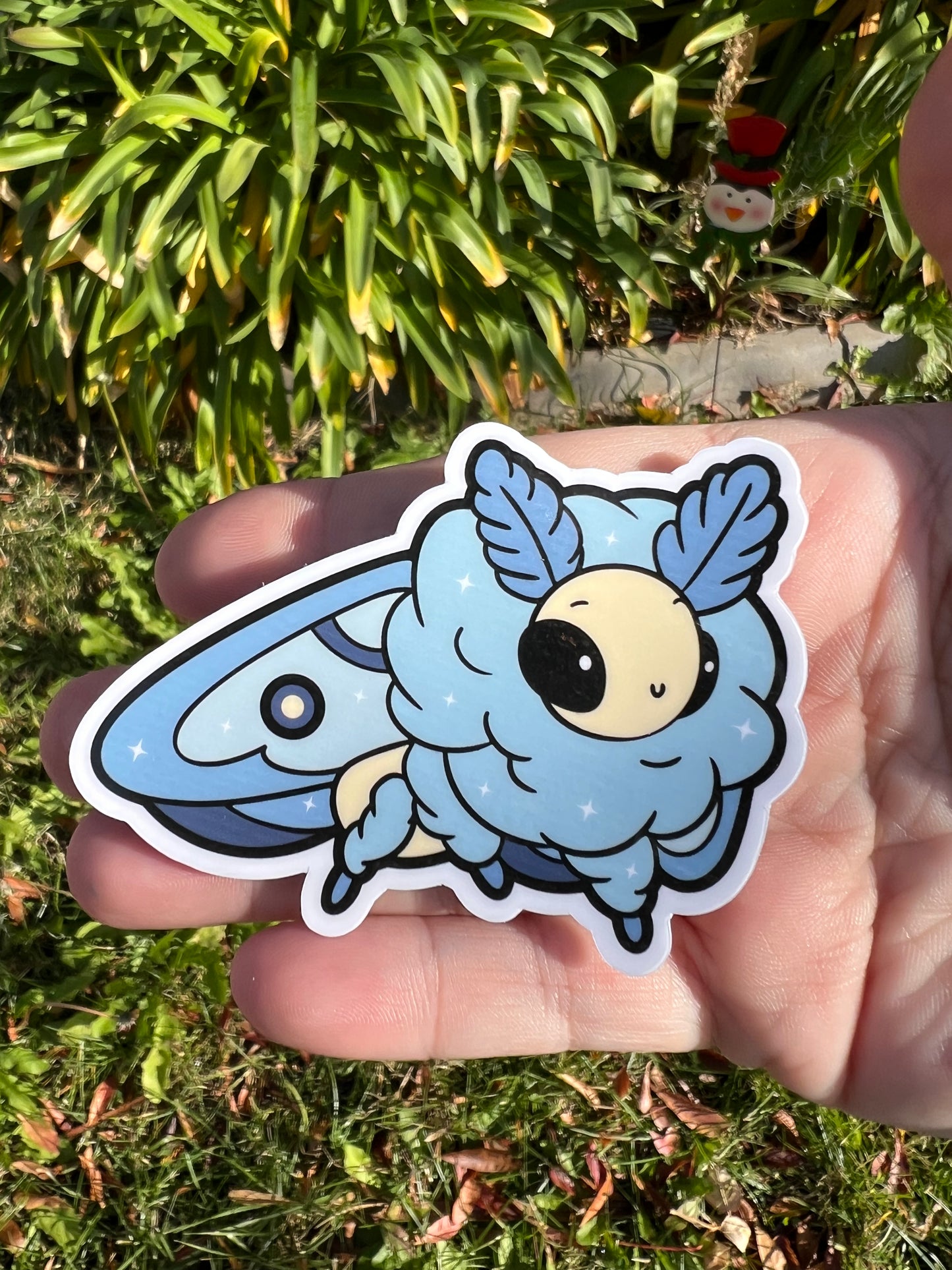 Pretty Little Moth Sticker