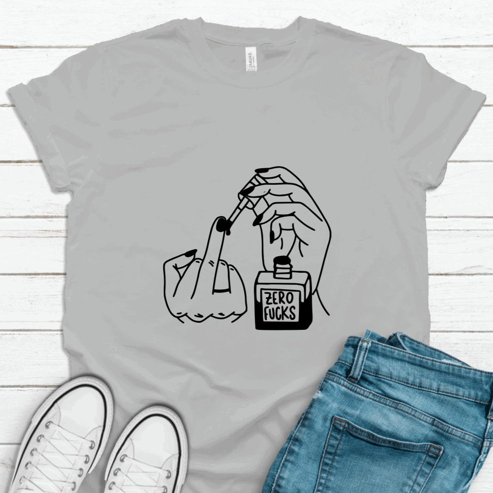 Zero Fucks! Tee Shirt