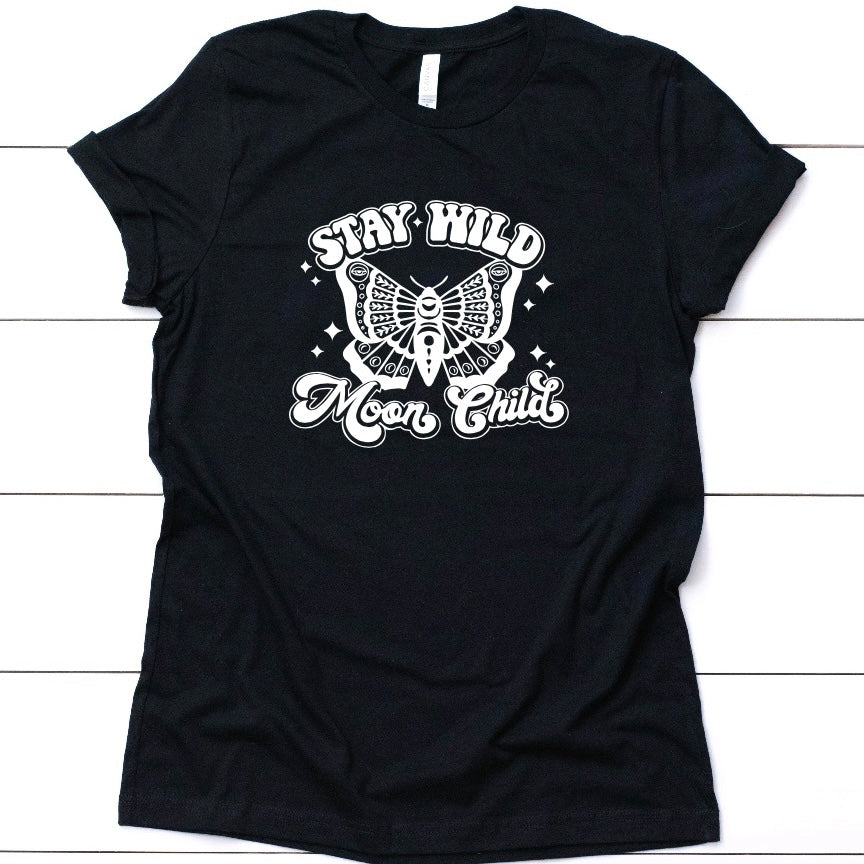 Stay Wild Moon Child Tee Shirt