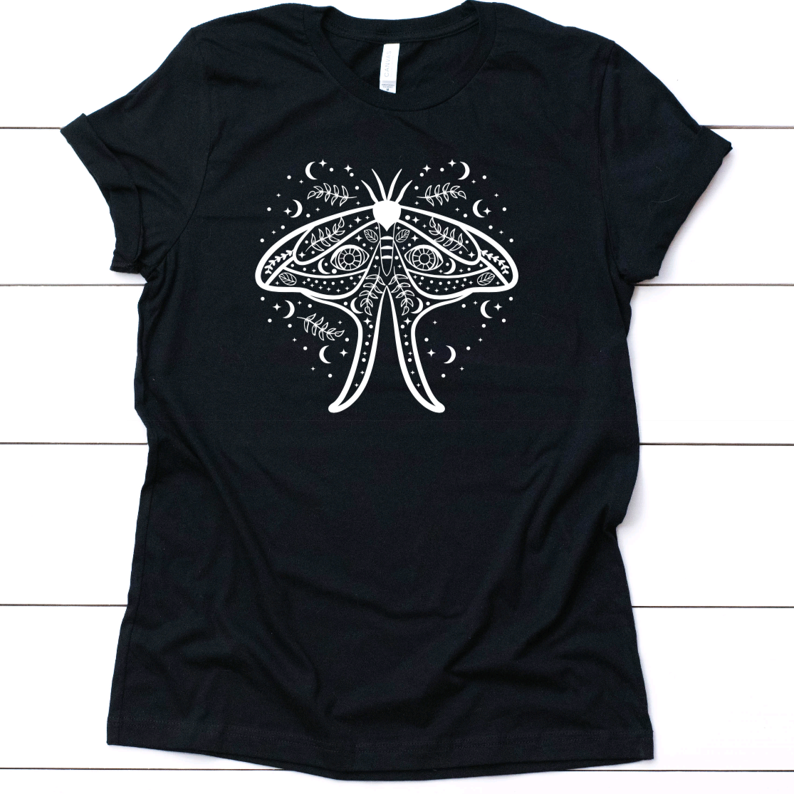 Mystical Lunar Moth Tee Shirt
