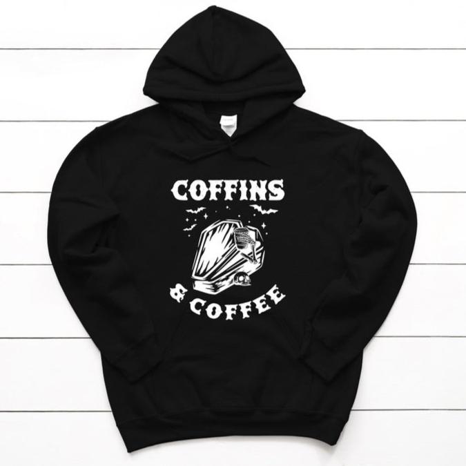 Coffins and Coffee Hoodie