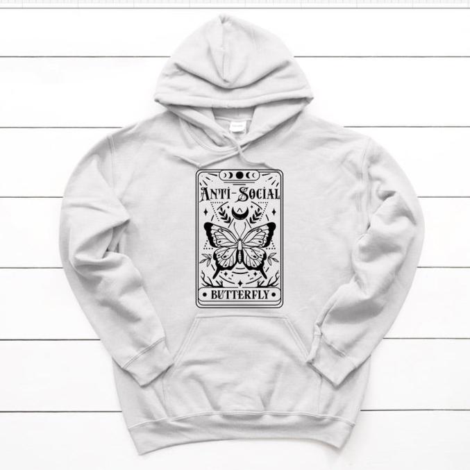 Anti Social Butterfly Hoodie