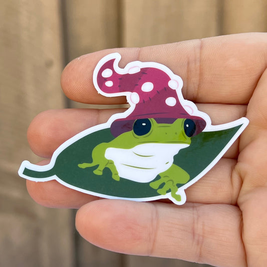 Mushy Frog Stickers