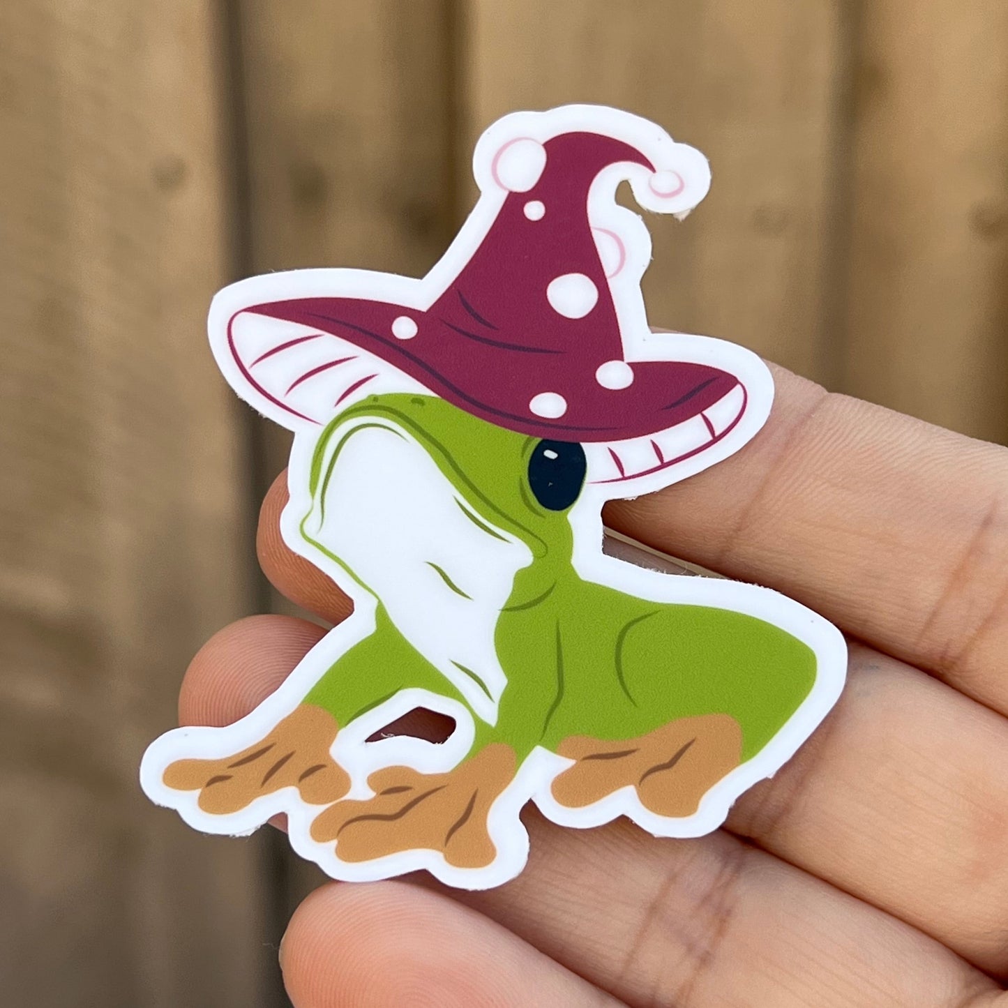 Mushy Frog Stickers