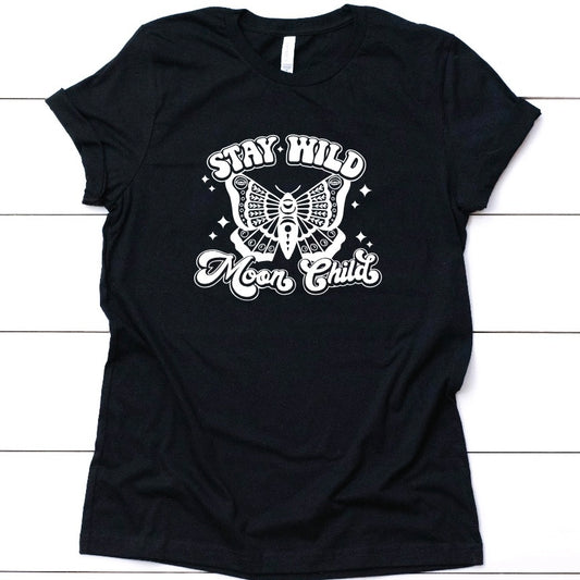 Stay Wild Moon Child Tee Shirt