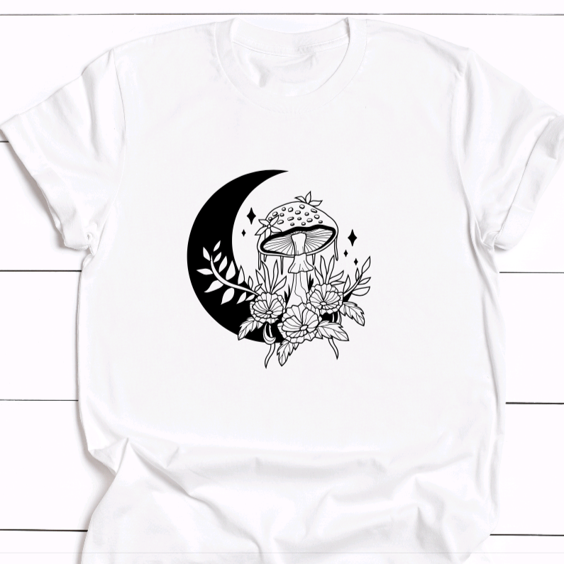 Drippy Mushy on the Moon T-Shirt