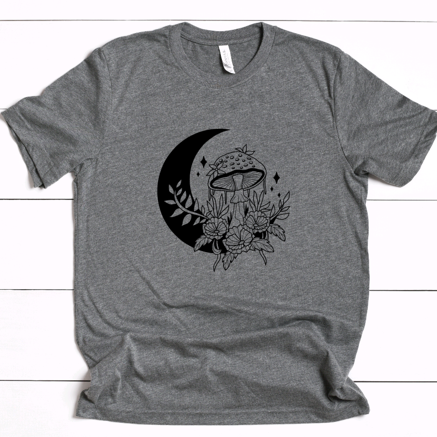 Drippy Mushy on the Moon T-Shirt