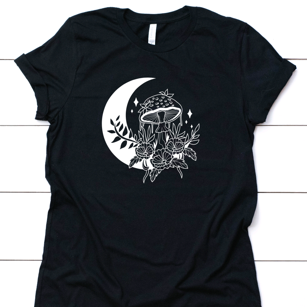 Drippy Mushy on the Moon T-Shirt