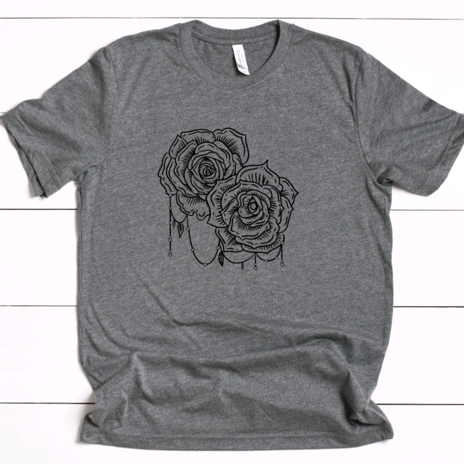 Beaded Roses T-Shirt